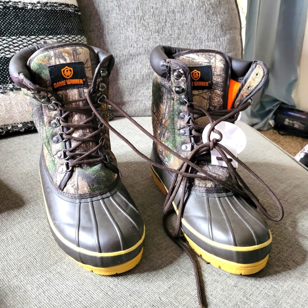 Game Winner Men's Hunting Boots size 8